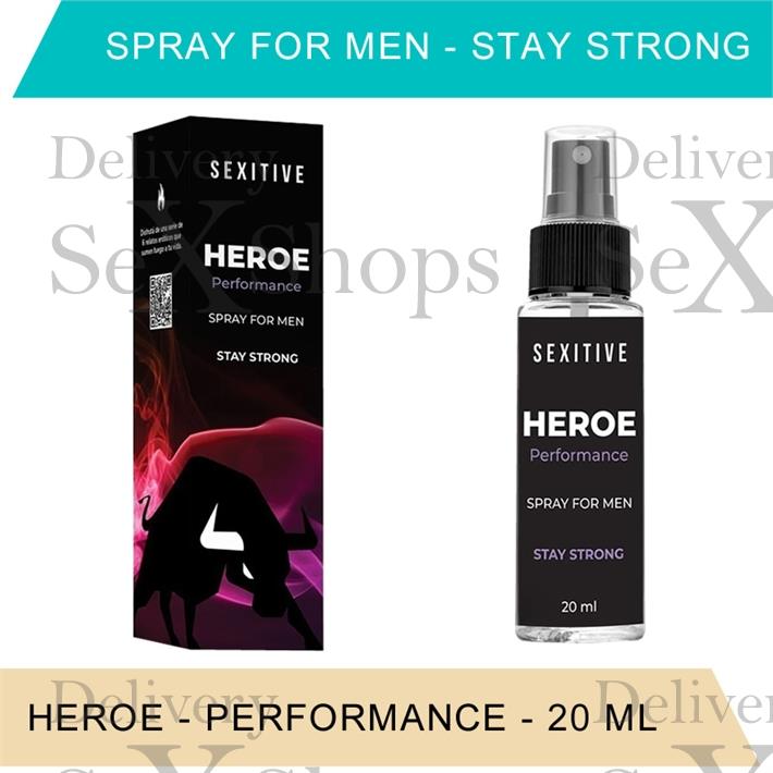  Heroe perfomance - Spray Masculino 20ml 